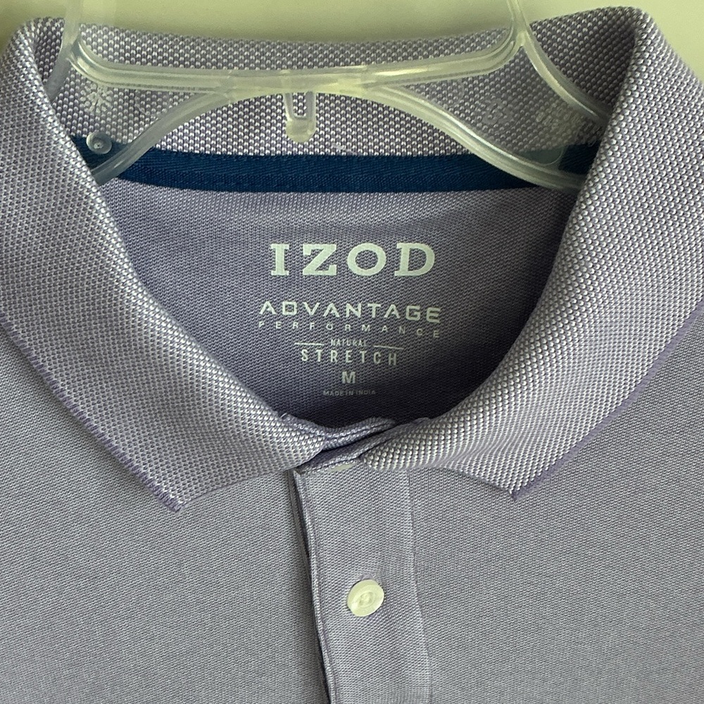 Izod Men's Lavender Polo Shirt